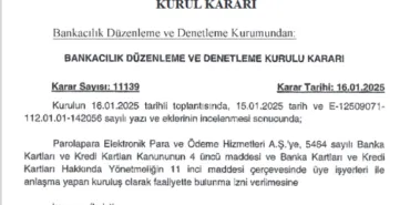 Parolapara'nın faaliyetine BDDK onayı haberi