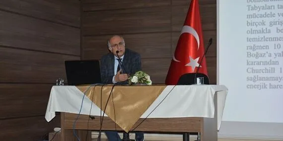 Prof. Dr. Karakaş “Çanakkale, bir vatan savunmasıdır” haberi