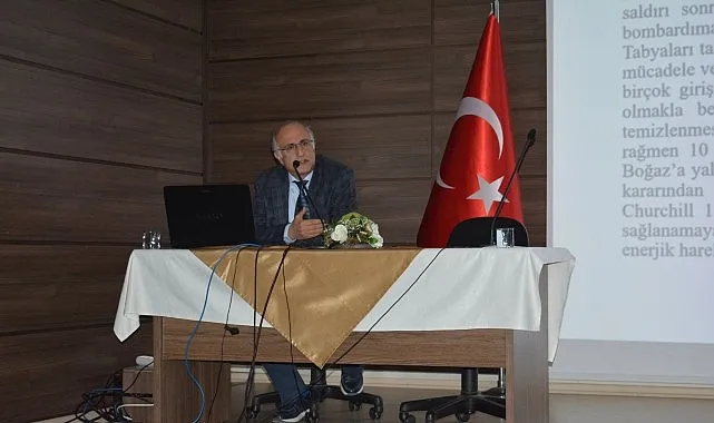 Prof. Dr. Karakaş “Çanakkale, bir vatan savunmasıdır” haberi