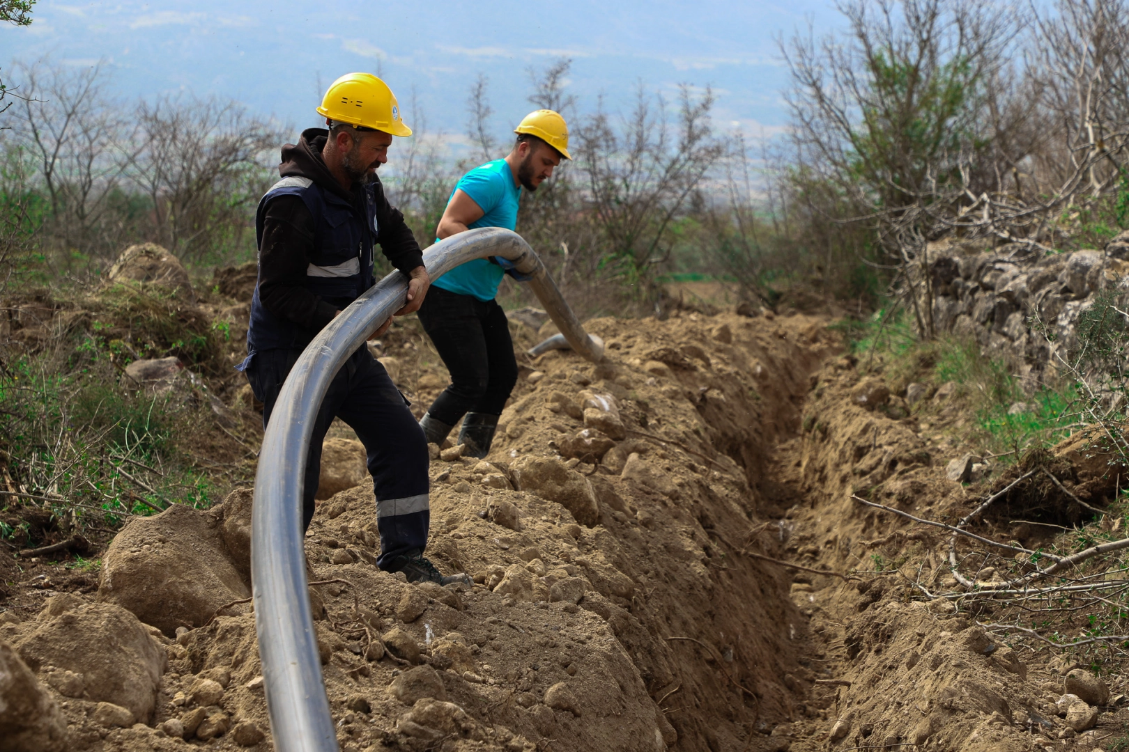 Sakarya Turgutlu'da yenilenen hatla kayıpsız ve kesintisiz su haberi
