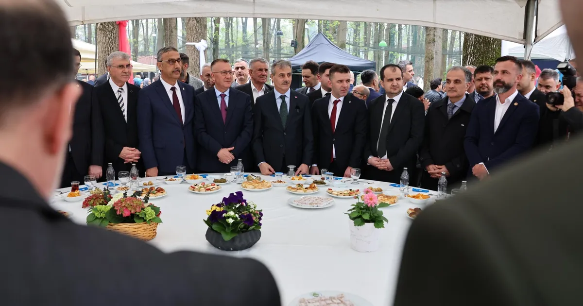 Sakarya protokolü bayramlaştı haberi