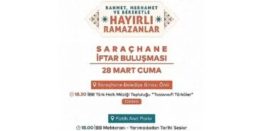 Saraçhane’de İftar ve Dinleti Programı haberi