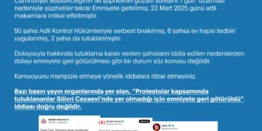 Silivri'de tutuklulara yer kalmadığı iddialarına İletişim'den yanıt haberi