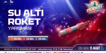 TEKNOFEST’te ilk kez Su Altı Roket Yarışması düzenlenecek haberi