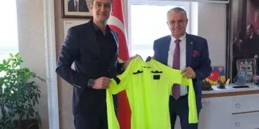 TFFHGD Antalya Şube Başkanı’ndan Başkan Topaloğlu’na ziyaret haberi