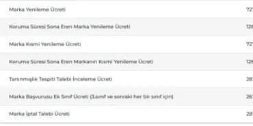 TÜRKPATENT ücretlerine ayar yapıldı... Tarife değişti! haberi