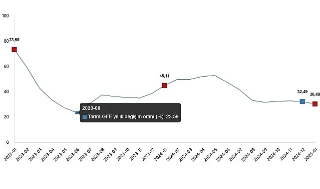 Tarımsal Girdi Fiyat Endeksi, Ocak 2025 haberi