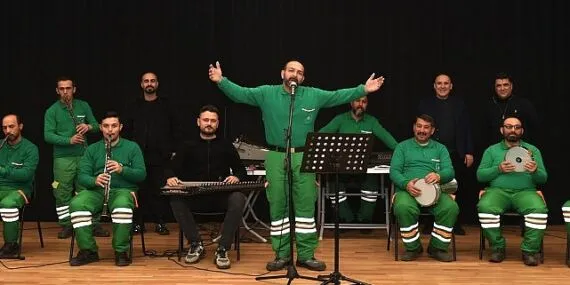 Temizlik işçileri kurdukları orkestra ile konser verecek haberi