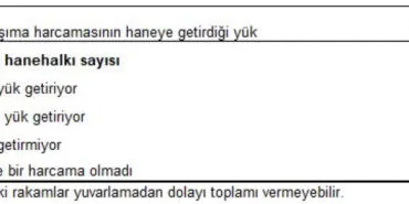 Toplu taşıma harcaması hanelerin yüzde 5'ine çok yük getiriyor haberi