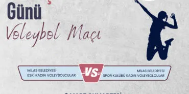 Voleybol maçında kadınlar sahada olacak haberi