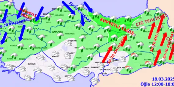 Yaz tadına kısa bir ara… Meteorolojik uyarılar peş peşe geldi! haberi