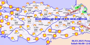 Yurtta hava bugün nasıl olacak? İç ve Doğu'da don, çığ ve pus uyarısı! haberi