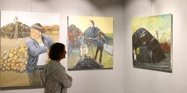 "Ten toprak kültür " sergisi başkentlilerle buluştu haberi