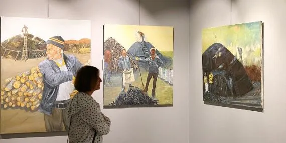 "Ten toprak kültür " sergisi başkentlilerle buluştu haberi