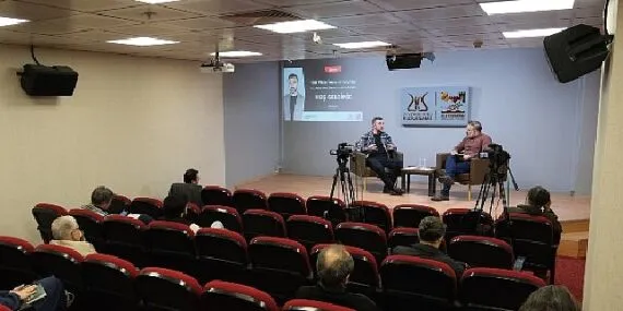 100 Yüze İmza ve Söyleşi Programının Nisan Ayı Konuğu Yunus Emre Özsaray Oldu! haberi