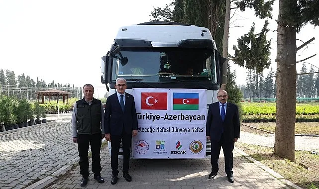 100 bin fidan kardeş ülke için yola çıktı haberi
