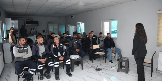 BASKİ’den personeline asbest söküm eğitimi haberi