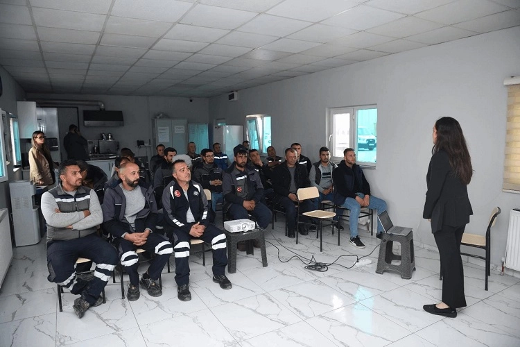 BASKİ’den personeline asbest söküm eğitimi haberi