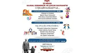 23 Nisan Ulusal Egemenlik ve Çocuk Bayramı Milas Belediyesi Tarafından Düzenlenecek Etkinliklerle Kutlanacak haberi