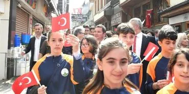 23 Nisan korteji Osmangazi’de büyük bir coşkuyla gerçekleşti haberi