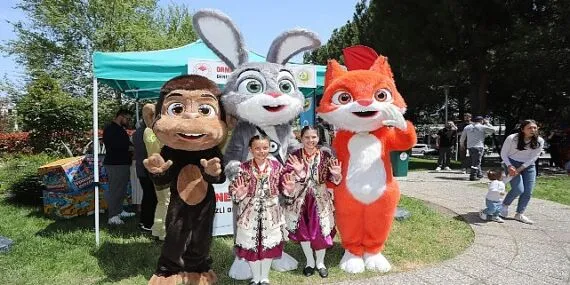 Akıllı Tavşan Momo, Çocuklara Orman Sevgisini Aşıladı haberi