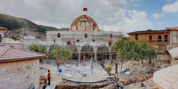 Anadolu’nun ilk camisi ayağa kalkıyor haberi