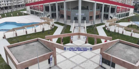 Ankara ‘Sincan Fatih Yüzme Havuzu'nda çalışmalar tam gaz haberi