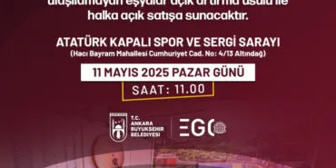 Ankara'da unutulan eşyalar için açık artırmaya çıkıyor haberi