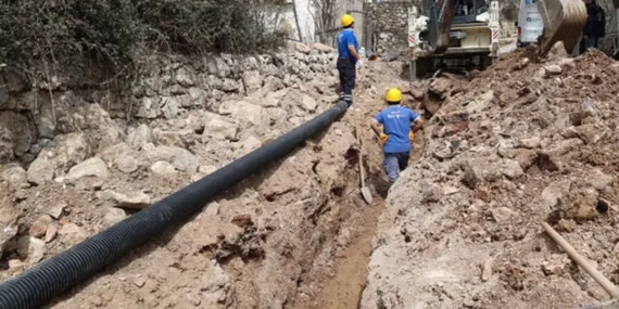 Antalya Toklularda kanalizasyon hattını yenileniyor haberi