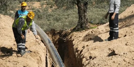 BASKİ’den Gömeç’e yeni içme suyu hattı haberi