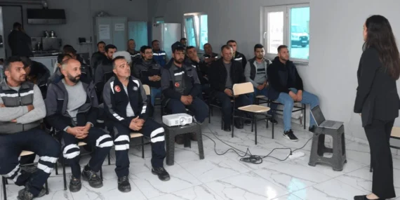 BASKİ’den personeline asbest söküm eğitimi haberi