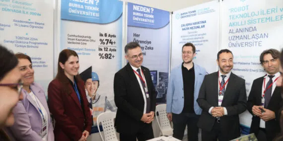BTÜ Marmara Kariyer Fuarı'nda büyük ilgi gördü haberi