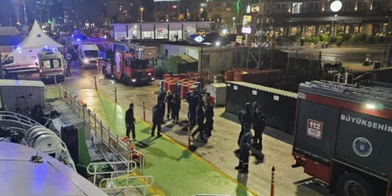 BUDO'da yangın! Yolcular güvenle tahliye edildi haberi