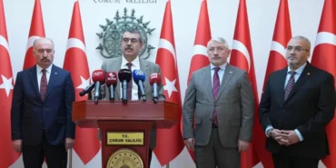 Bakan Tekin eğitimi Çorum'dan değerlenirdi haberi