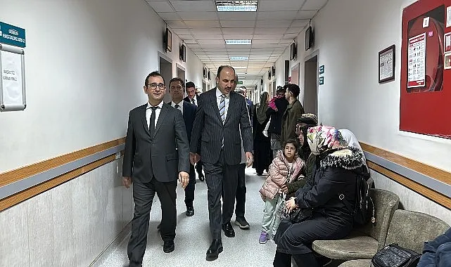 Başkan Altay Meram Devlet Hastanesi’ni Ziyaret Etti haberi