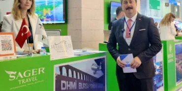 Başkan Ercan Özel Yenişehir'i dünyaya tanıtıyor haberi