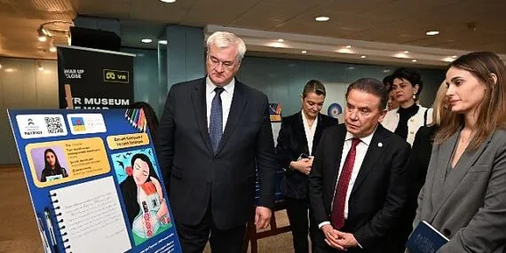 Başkan Muhittin Böcek ile Ukraynalı Bakan’dan anlamlı açılış haberi