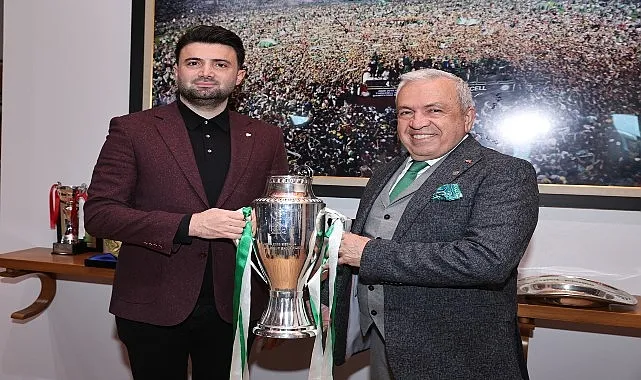 Başkan Şadi Özdemir’den Bursaspor’a destek: Her zaman yanınızdayız haberi