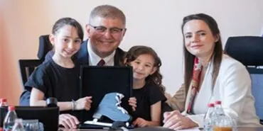 Başkan Tugay'ın koltuğunu emanet ettiği Derin’den çevre mesajı haberi