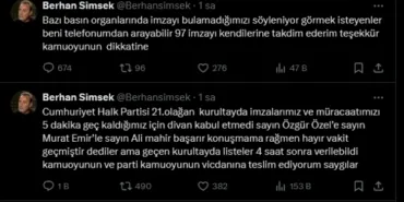 Berhan Şimşek'in de geç başvurusu kabul edilmedi! Özel'e sitem etti! haberi