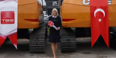 Bilecik Belediyesi'ne hibe ekskavatör kazandırıldı haberi