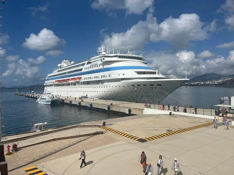 Bodrum kruvaziyer sezonunu açtı haberi