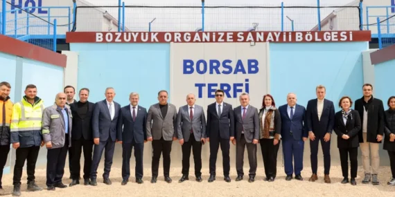 Bozüyük OSB’de modern su deposu ve terfi binası açıldı haberi