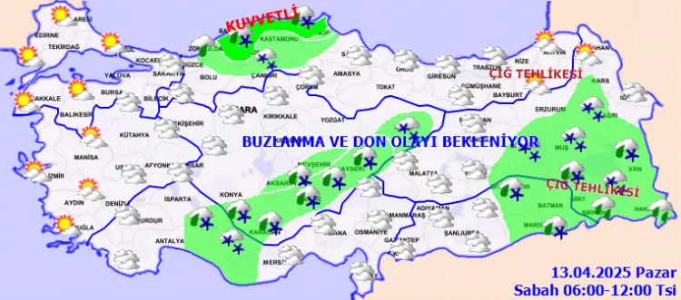 Bugün hava nasıl olacak? İç Anadolu ve Karadeniz'de yağış alarmı! haberi