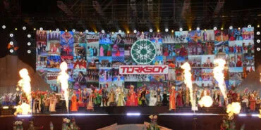 Bursa İnegöl Belediyesi Halk Dansları Topluluğu Aktau’da büyük beğeni topladı haberi