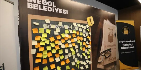 Bursa İnegöl'de Nöbetçi Kitaphanelerinin 'En'leri ödüllendirildi haberi