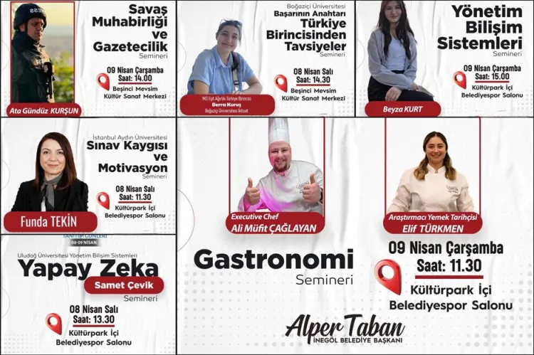 Bursa İnegöl'de üniversite ve meslek tanıtımında 7'nci buluşma haberi