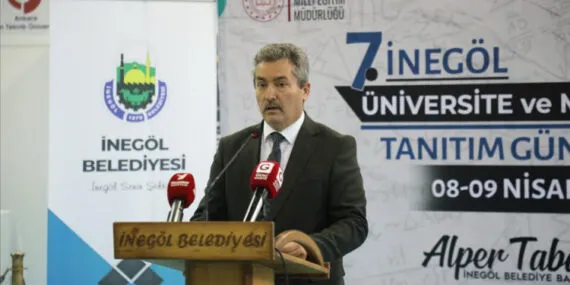 Bursa İnegöl’de 7. üniversite ve meslek tanıtım günleri başladı haberi