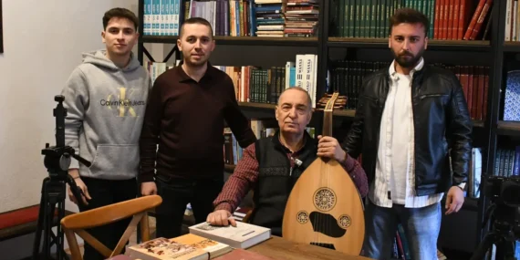 Bursa İznik'te müziğe adanmış bir ömür haberi