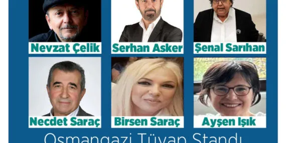 Bursa Kitap Fuarı’nda Osmangazi'nin konukları belli oldu haberi